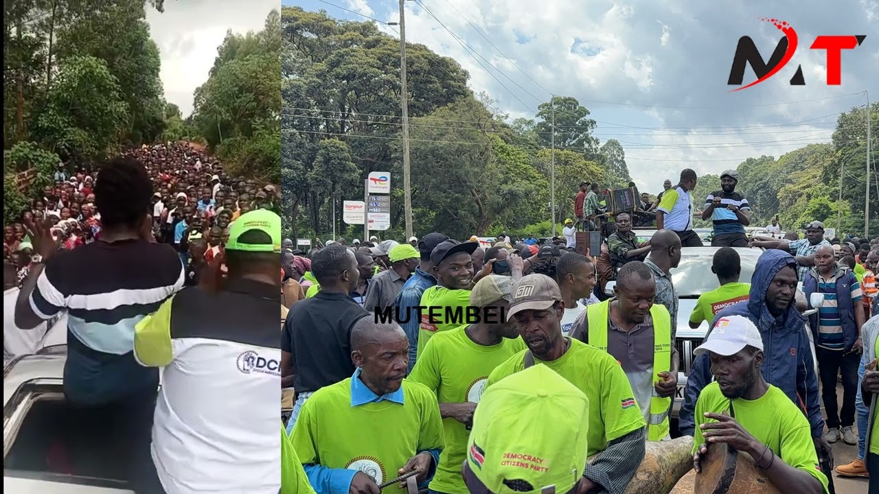 DCP! DCP! CHANTS IN KAKAMEGA AFTER SEN METHU AND CLEO MALALA STORM KAKAMEGA AGAIN AFTER CHASED AWAY!