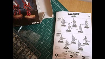 New Eldar Wraithguard/Wraithblades Unboxing