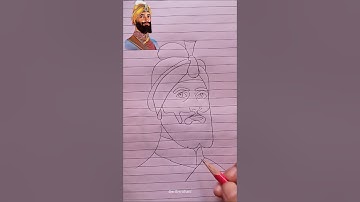 UWY=#gurugobindsinghji #drawing #waheguruji #waheguru #satnamwaheguru #justiceforsidhumoosewala