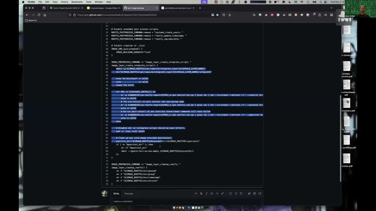 YPS 2024.12 - Chuck Wolber - apsule Images: How to create a reusable image layer...
