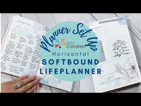 Erin Condren Self-Care Planner Set-Up | Softbound LifePlanner