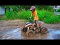 Квадрик VS грязь!!! Mud VS Quad ATV