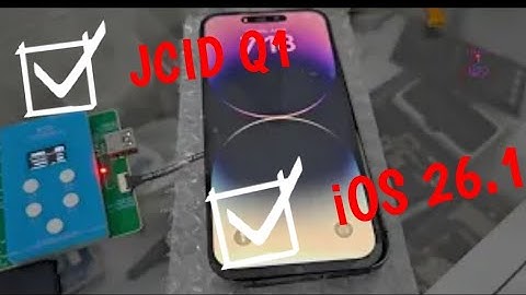 JCID Q1 x iOS 26.0.1 / I think you are looking for this Video / iPhone Battery Boost / Oct.25