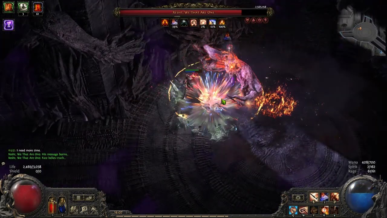 POE2 S3 - Titan Ignite build - 150 XESHT kill