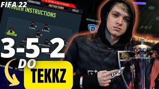 FIFA 22 | TATICA PERSONALIZADA DO PRO PLAYER TEKKZ, UM DOS MELHORES DO MUNDO / DESABAFO !