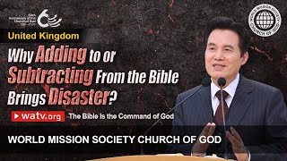 The Bible Is the Command of God | WMSCOG, Church of God