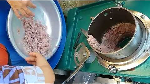 máy ép tách xương cá tự động, máy ép cá biển làm chả cá CR300