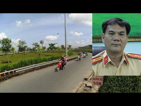 CSGT Phú Lâm: ‘Dừng phương tiện nhưng chưa lập biên bản đường cong dưới dạ cầu QL1