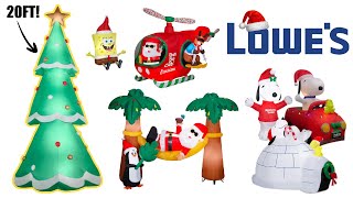 Lowe's 2024 Christmas Inflatable LINEUP REVEALED!