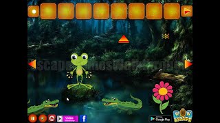 WOW Frog Escape From Crocodile Walkthrough [WOWEscape]