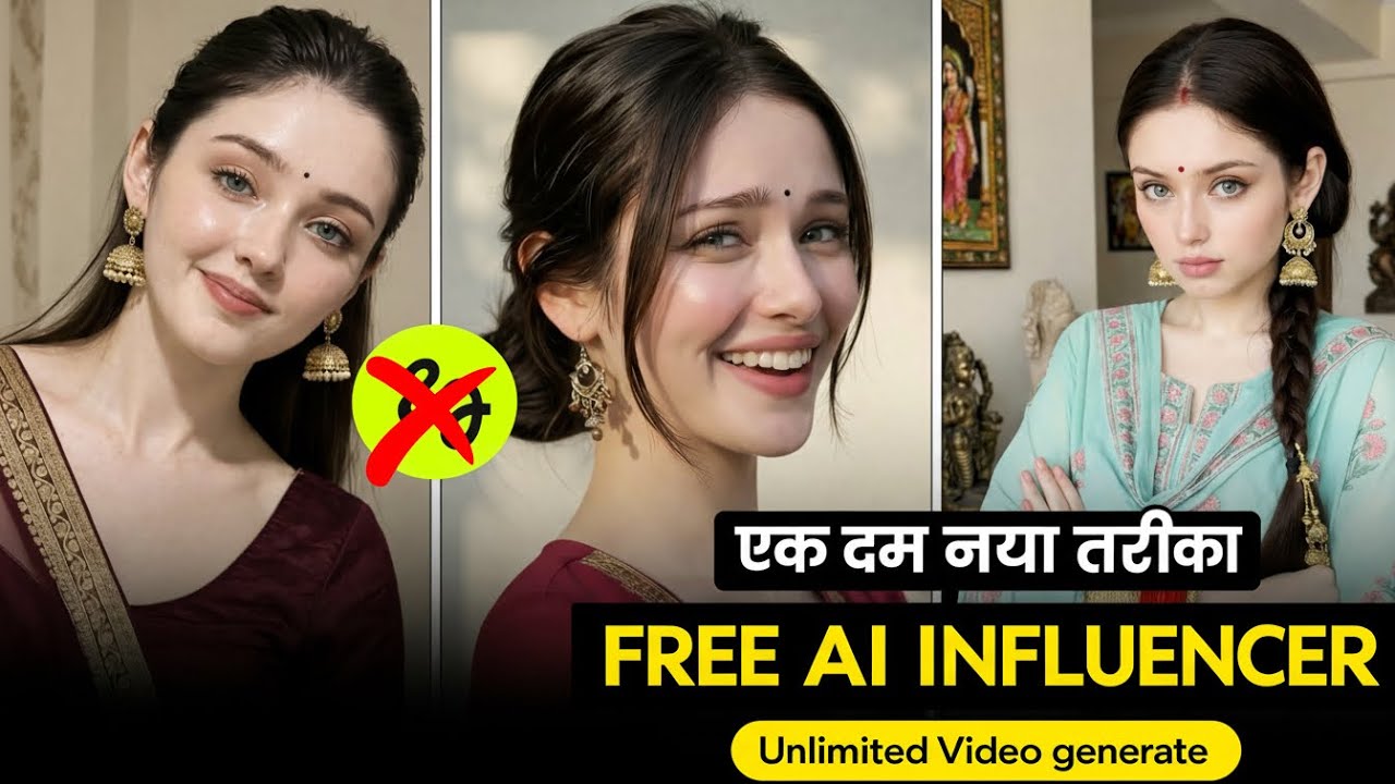 Make Instagram Ai Influencer For Free | 100% Real Hyper Realistic ...