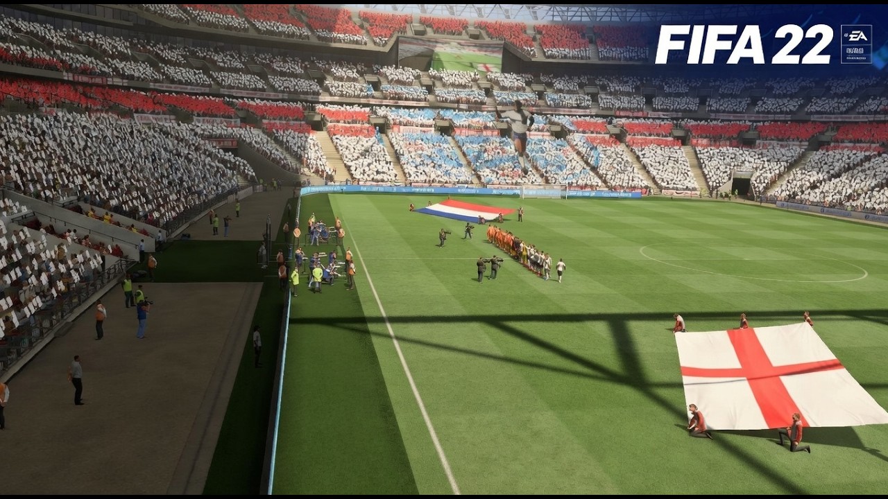 FIFA 22 Netherlands vs  England PC Gameplay.