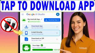 How to Install Google AI Studio Android App on Phone (Without USB Cable)