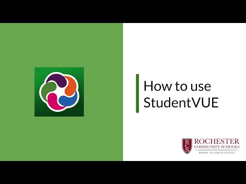 How to use StudentVUE- Secondary Students