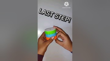 Barrel cube Last Parity TUTORIAL #trending #viralshorts #rubikscubeshorts