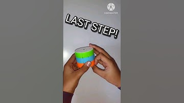 Barrel cube Last Parity TUTORIAL #trending #viralshorts #rubikscubeshorts