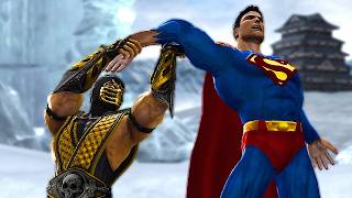 All Characters Klose Kombat Animations | Mortal Kombat vs DC Universe