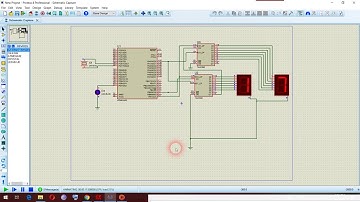 RTC&SPI project with shift register 74HC595_with Avr atmega32 and seven segment in Proteus.