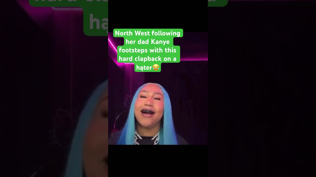 North West is not playing with the hąters😅 