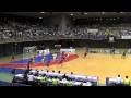 法政二高 VS 興南　準決勝  前半戦　2014年 南関東総体 ハンドボール選手権大会