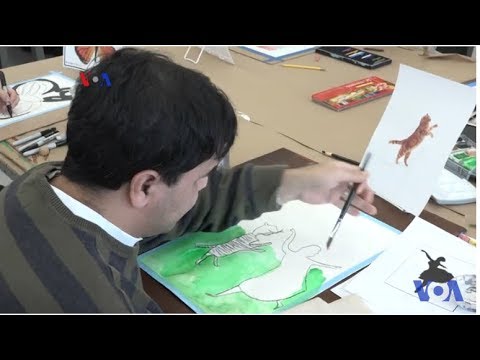 berita guru 2019 Art Enables : Seni Lukis Karya Tuna Netra