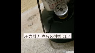 コールマンランタンの圧力計がカッコ良すぎる！