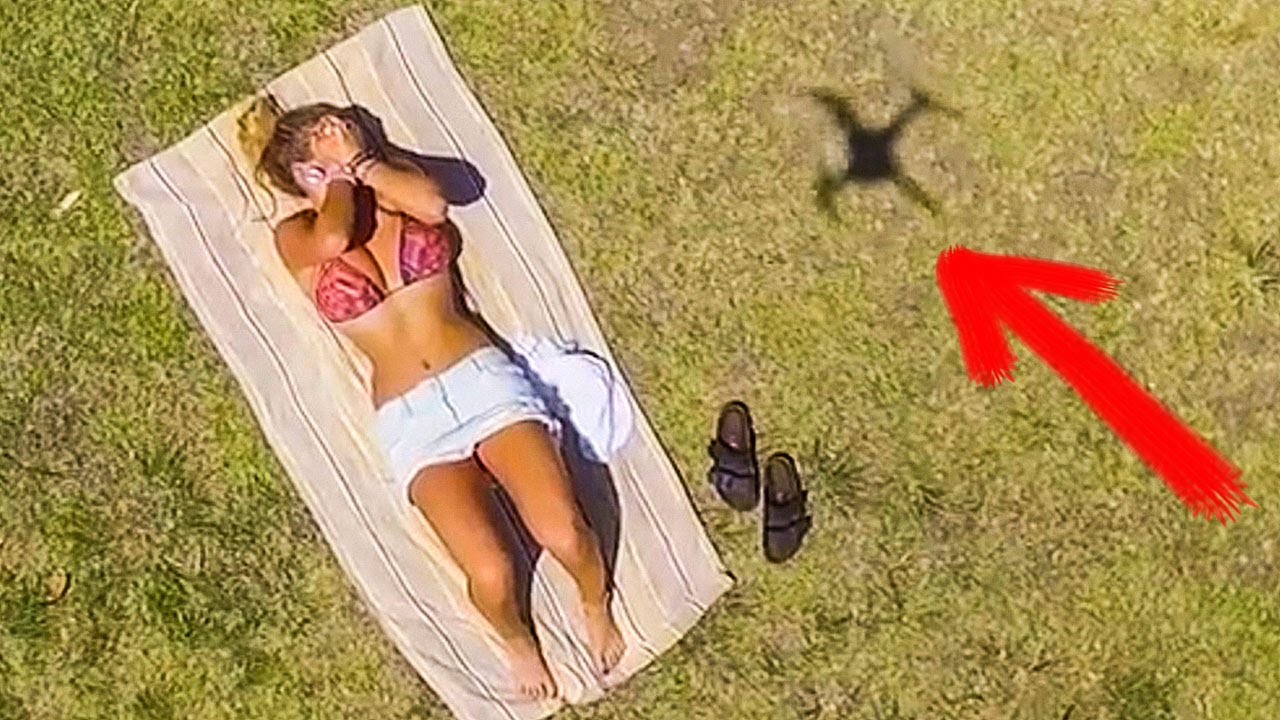 Weird Things Caught On Camera By Drone YouTube