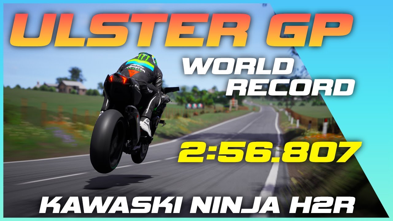 RIDE 5 Kawasaki Ninja H2R Ulster GP world record PC - 