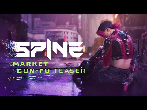 SPINE - Early Gameplay Teaser - Gun Fu in the Market