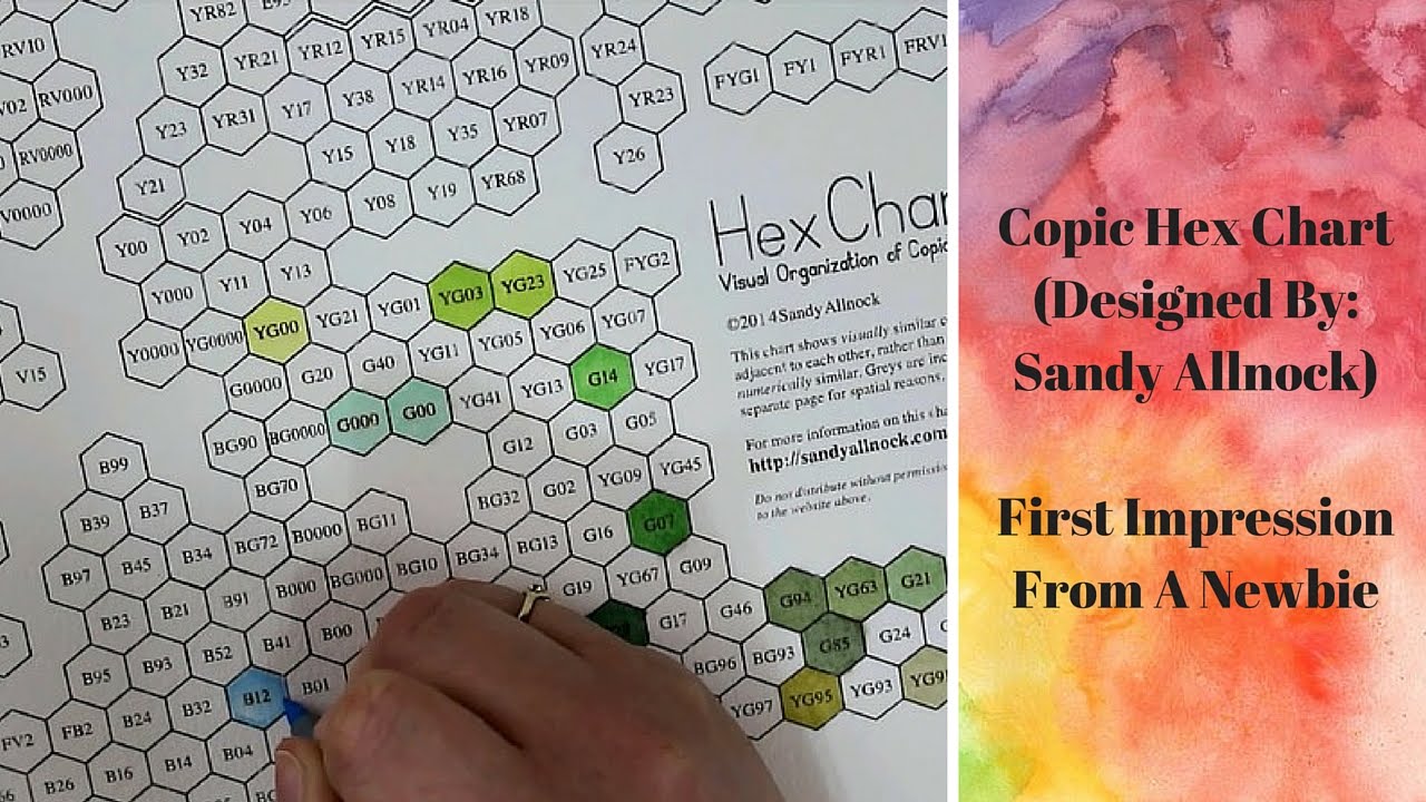 Copic Hex Color Chart