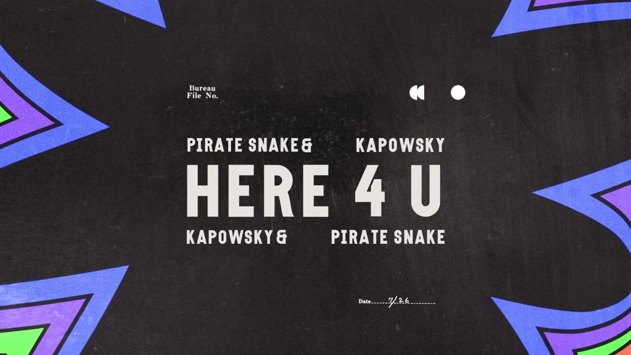 Obejrzyj Pirate Snake & Kapowsky - Here 4 U w YouTube Obejrzyj Pirate Snake & Kapowsky - Here 4 U w YouTube