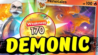 THE DEMONIC NINETALES THAT NO ONE EXPECTS | Pokemon TCG Pocket