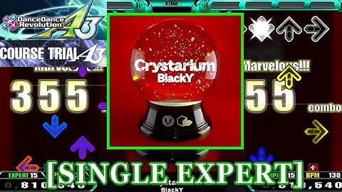 【DDR A3】 Crystarium / BlackY [SINGLE EXPERT] 譜面確認+Clap