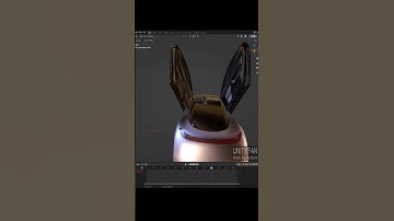 short - concept car quick modeling - vehicle 002 - part 14 - 4x timelapse