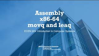 18 Assembly x86 64 movq leaq mp4