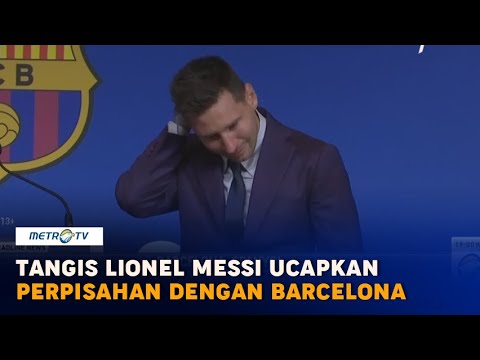 Video: Messi meninggalkan Barcelona pada 2020