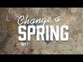 Never get stuck with a broken spring on your tattoo machine again, Spring change walkthrough.