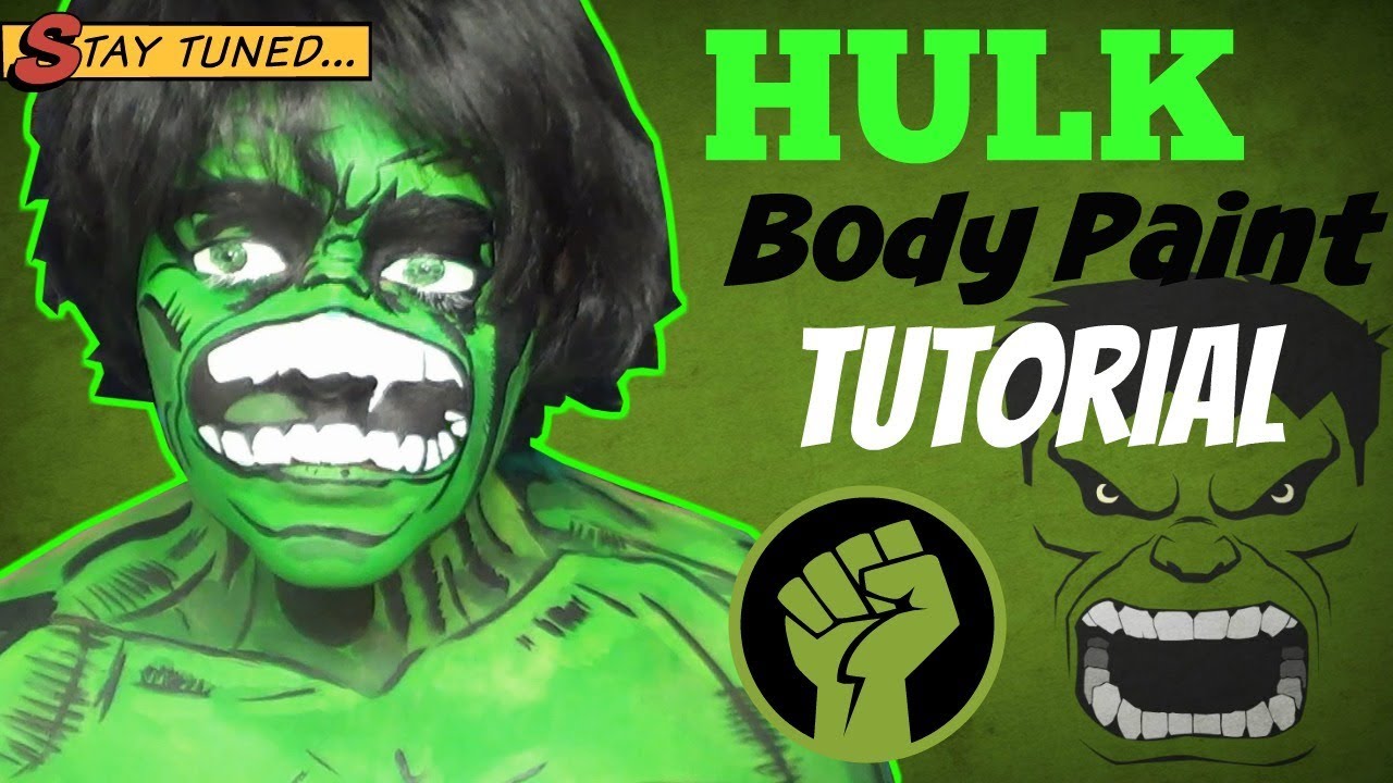 Incredible Hulk body paint job I did some moons ago, fun times