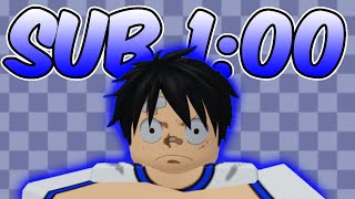 NEW WORLD RECORD Aba Tutorial Speedrun 0:58.74 | ABA