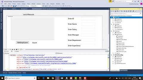 Create Application in N Tier using ADO Net and WPF Application