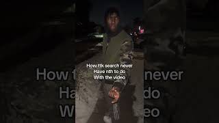 It Never Has Nth To Do With The Video