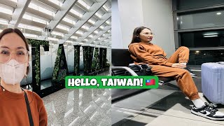 MANILA TO TAIWAN 2023 | TRAVEL REQUIREMENTS + IMMIGRATION + AIRPORT TO HOTEL IN TAIPEI 🇵🇭✈️🇹🇼