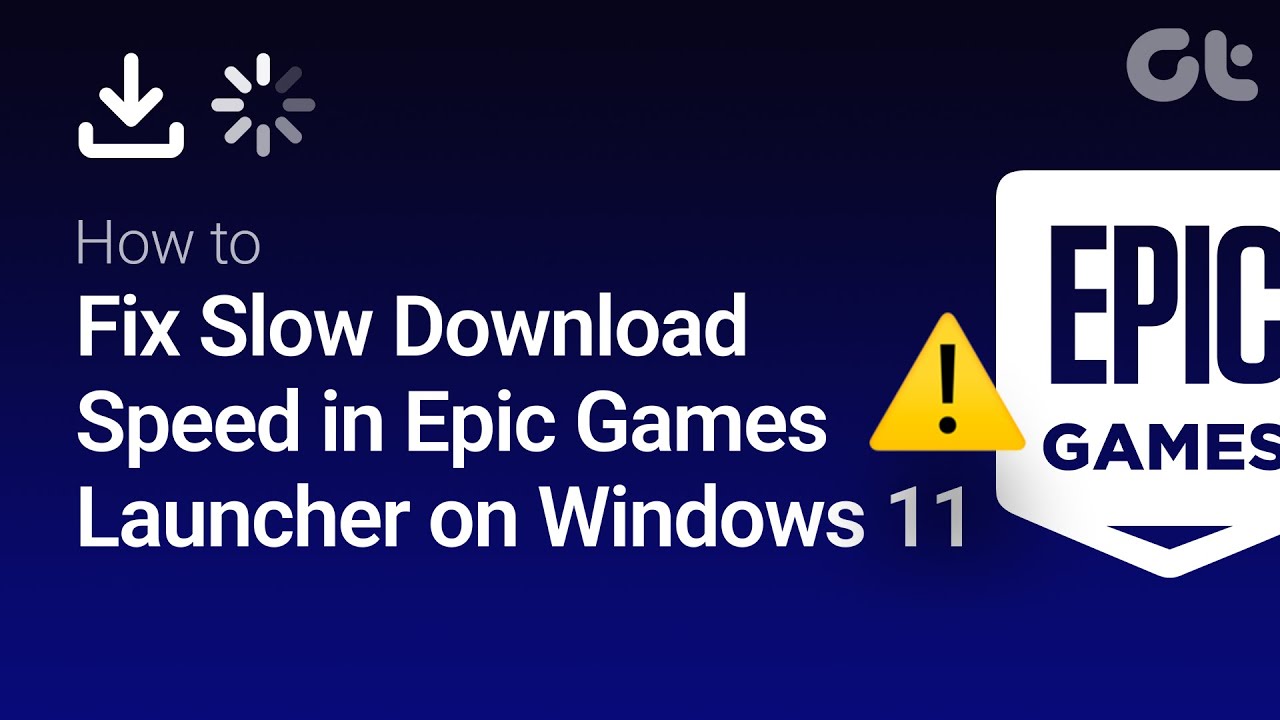 Epic Games Store 2022 - How To Uncap Download Speed 