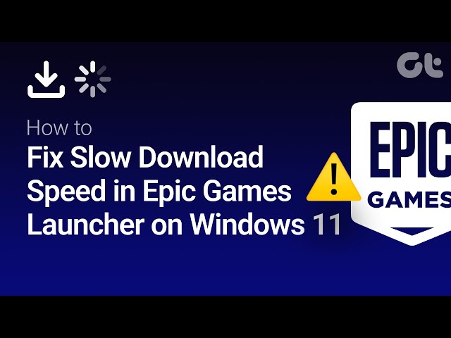 How To Fix Fortnite Epic Games Download Speed - Increase Epic Game Launcher  Download Speed Slow 