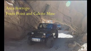 Anza Borrego-Fonts Point and Calcite Mine Trail