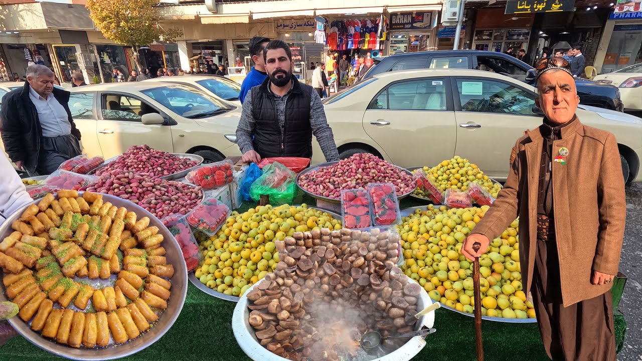 Bustling BAZAAR Tour in Slemani - Walk with Me | Kurdistan - Iraq