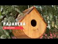 Como hacer PAJARERA de madera - Casa para pájaros