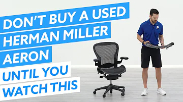 Don't Buy A Used Herman Miller Aeron Until You See This Video