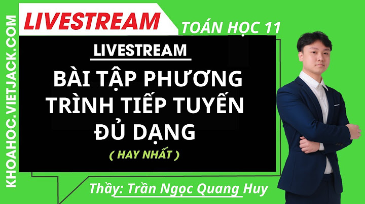 Các dạng bài tập đạo tiếp tuyến của đạo hàm