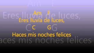 Video thumbnail of "Eres por Sonnus Letras y Acordes"